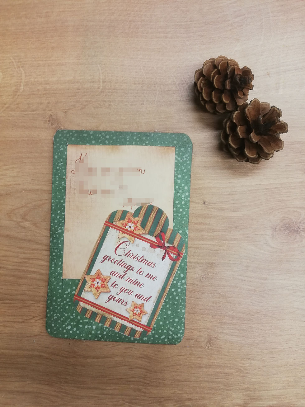 Μικρογραφία: Χριστουγεννιάτικη κάρτα ευχών!!