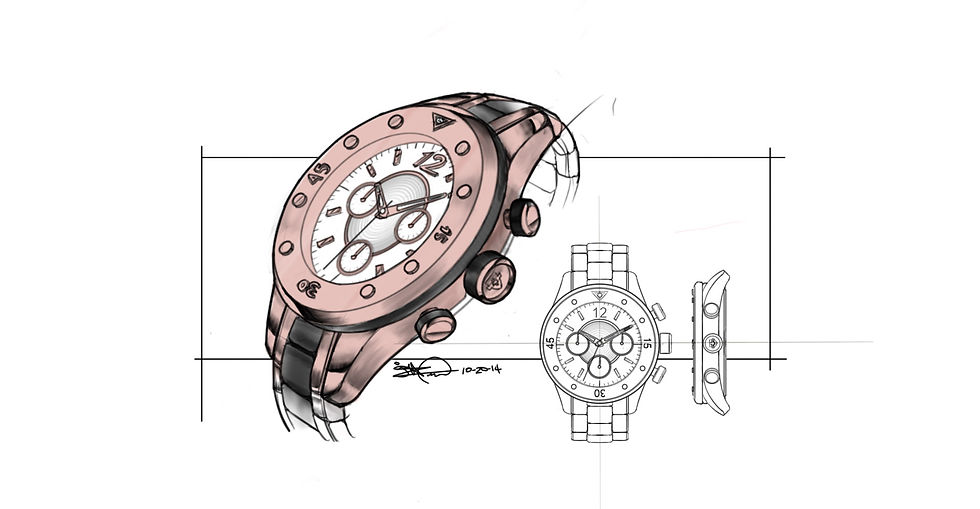 Ladies Swiss Legend Sketch