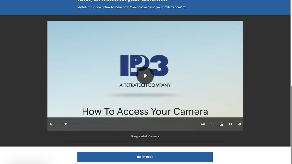 Screen capture of device use continued