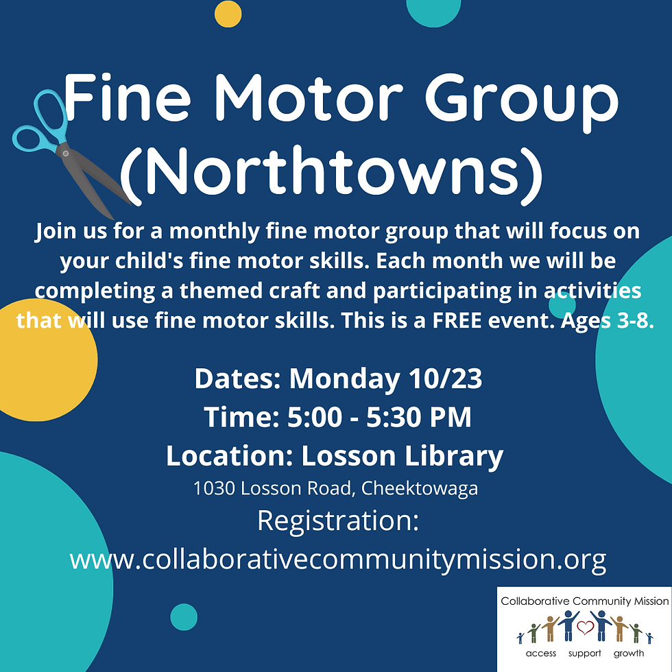 CCM Fine Motor - Northtowns