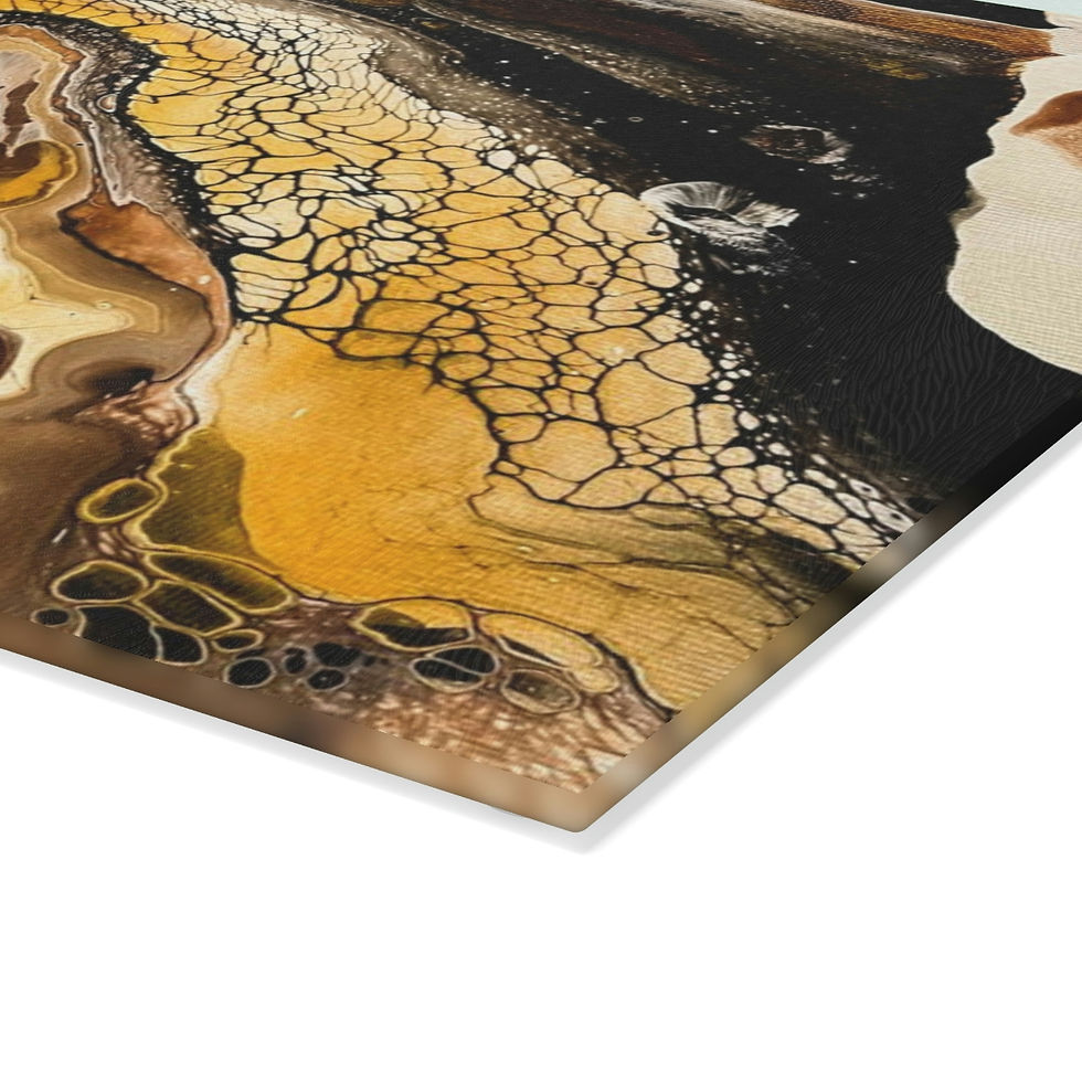 Thumbnail: Glass Cutting Board Sands of Gold
