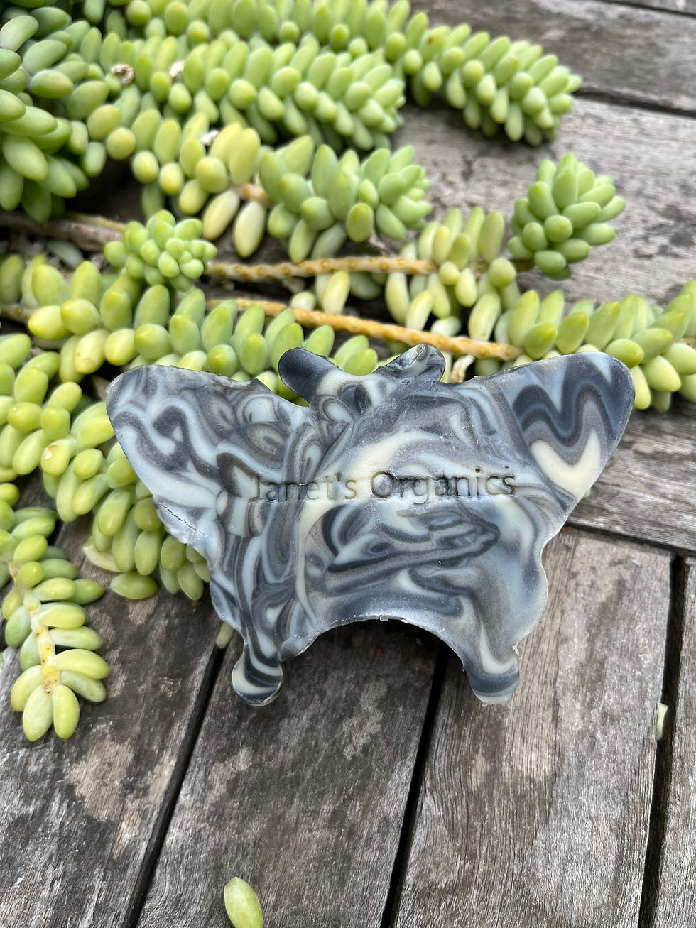 Thumbnail: Black and White Butterfly Soap