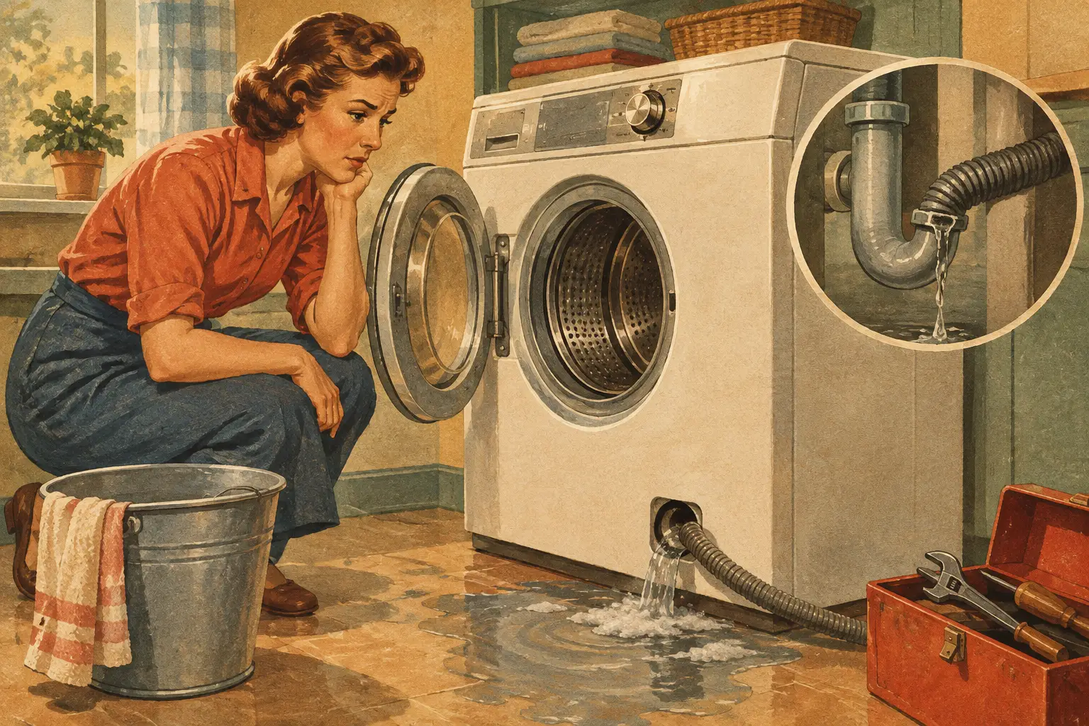 Washing Machine Drainage Problems and Fixes