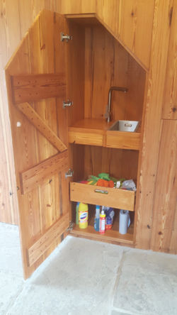 Hidden Utility Cupboard