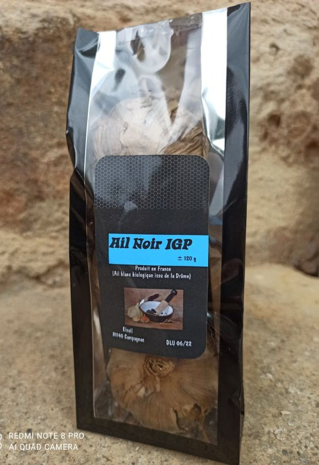 Ail Noir IGP 3 Têtes