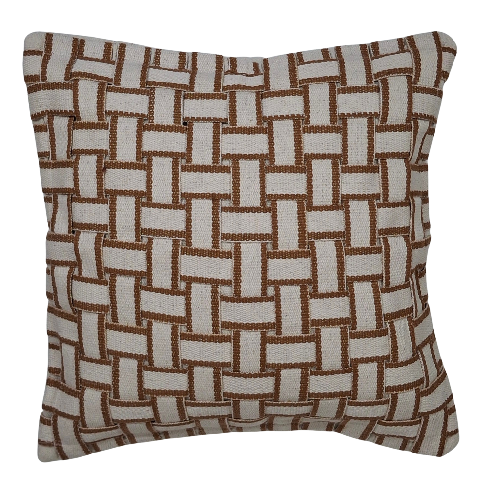 Capa almofada 45x45cm TRAMA BEGE