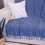 Miniatura: Manta sofá e cama 1,4x2,2m - AZUL JEANS