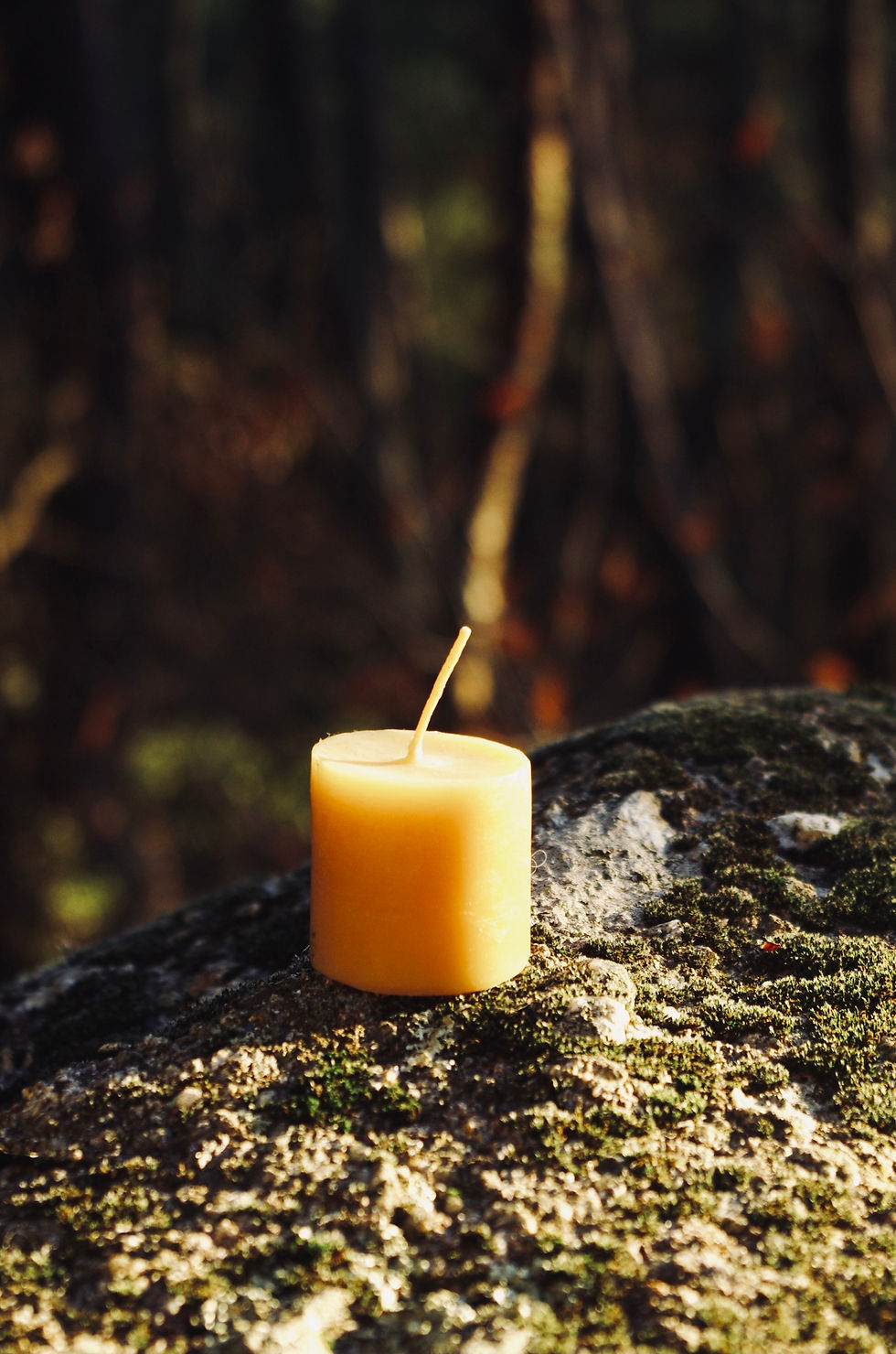 Miniature : Bougie en cire d’abeille artisanales