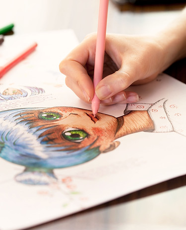 Coloring in Anime