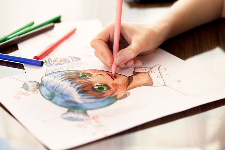 Coloring in Anime