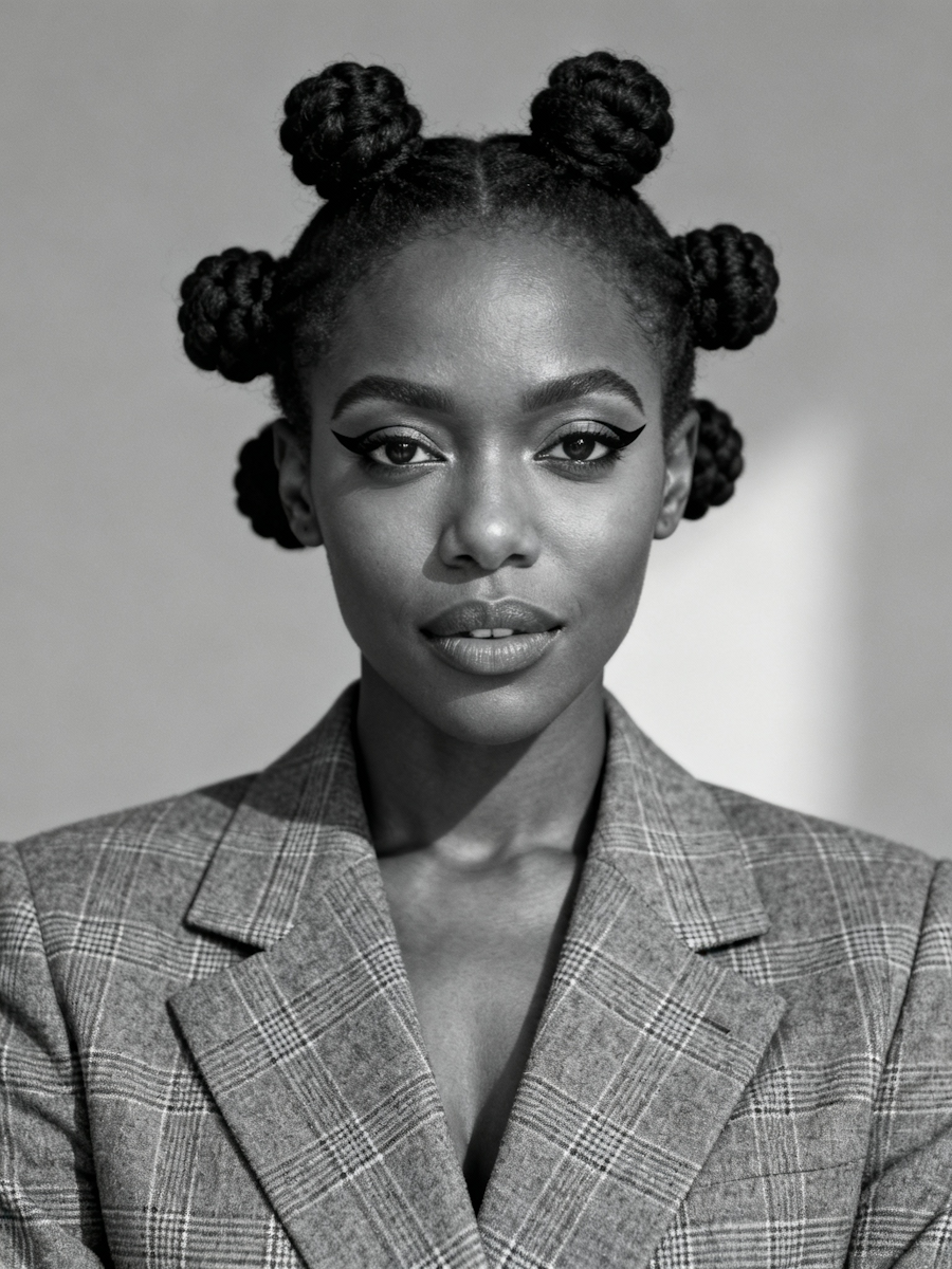 portrait photo of black woman