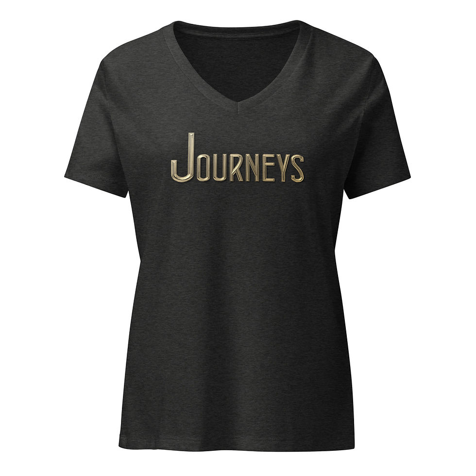 Thumbnail: Women’s relaxed v-neck t-shirt