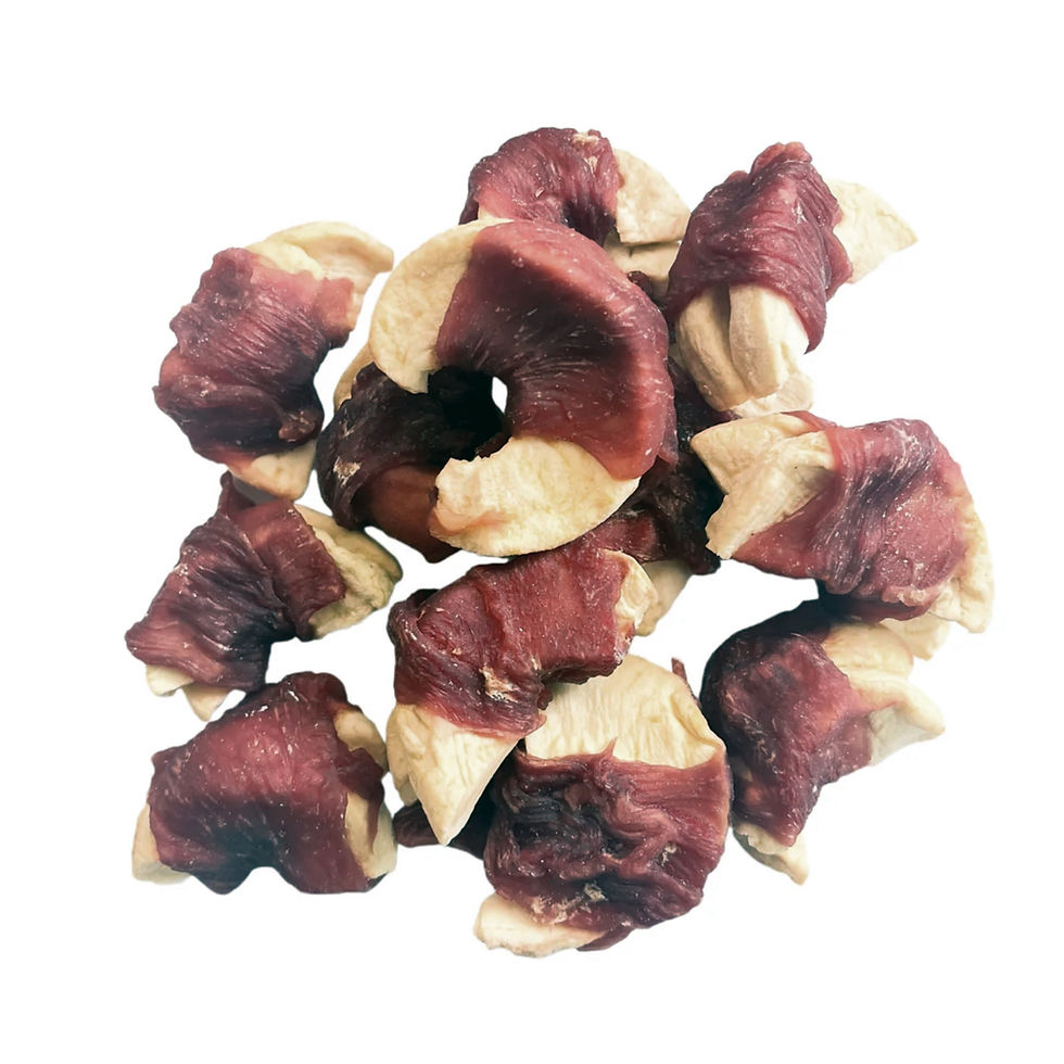 Duck Apple Rolls Pet treat