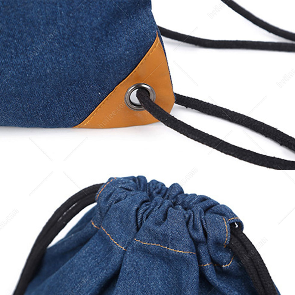 Thumbnail: 86014: Deniml Drawstring Backpack