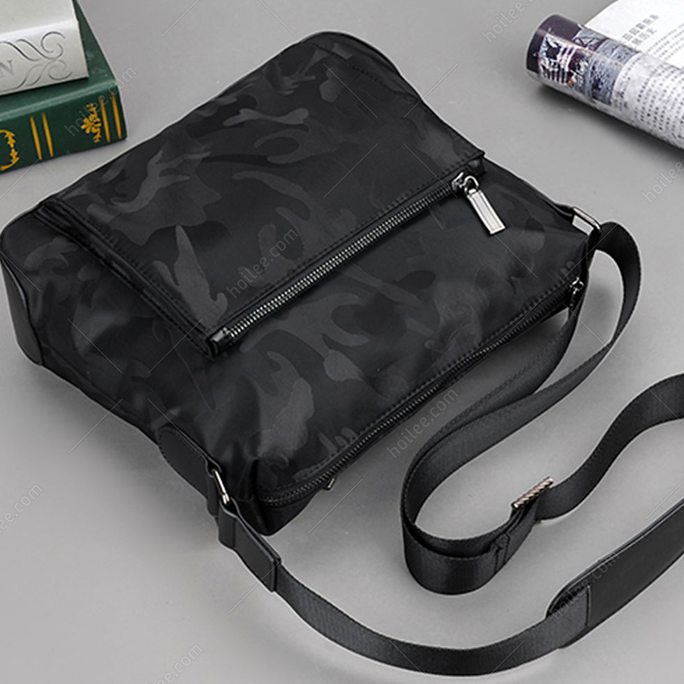 Thumbnail: 88008: Oxford Textile Shoulder Bag