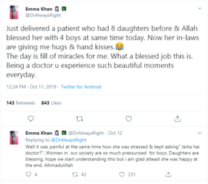 Mother of 8 girls who was under pressure