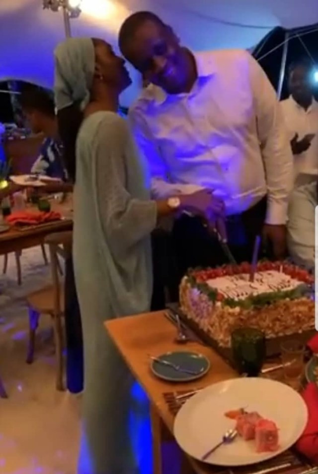 Ahmed Indimi, the husband