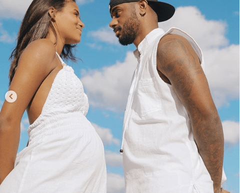 R&B singer Bryson Tiller shares stunning photos from his pregnant girlfriend Kendra Bailey̵