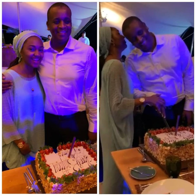 Photos from Zahra Buhari's hubby's birthday dinner in Mauritius