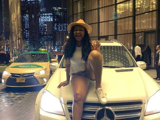 Actress, Etinosa receives a Benz gift after replying her DM