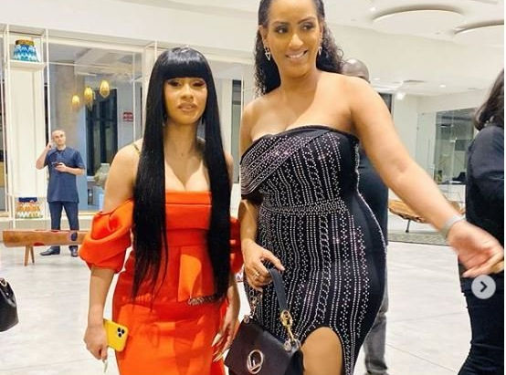 She Said We Look Alike – Juliet Ibrahim Says As She Poses With Cardi B