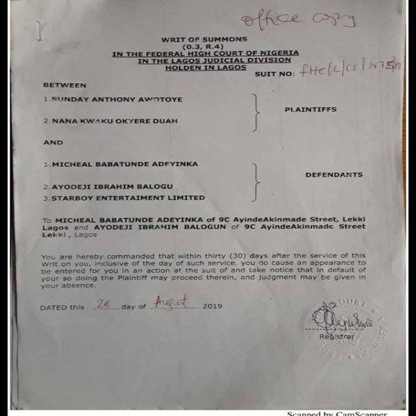 Nigerian and Ghanaian Veteran