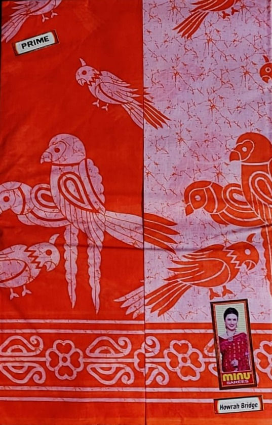 Thumbnail: Pure Cotton Printed Saree