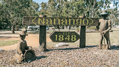 Nanango Sign South Burnett