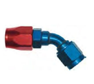 GOODRIDGE #:236-4508: GOODRIDGE<グッドリッジ>: 45゜フィッティング（ベント） ＃８ アルミ