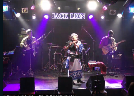 ミステリアスバンドライブサポート　笛；川村豊様　バンドサポート。