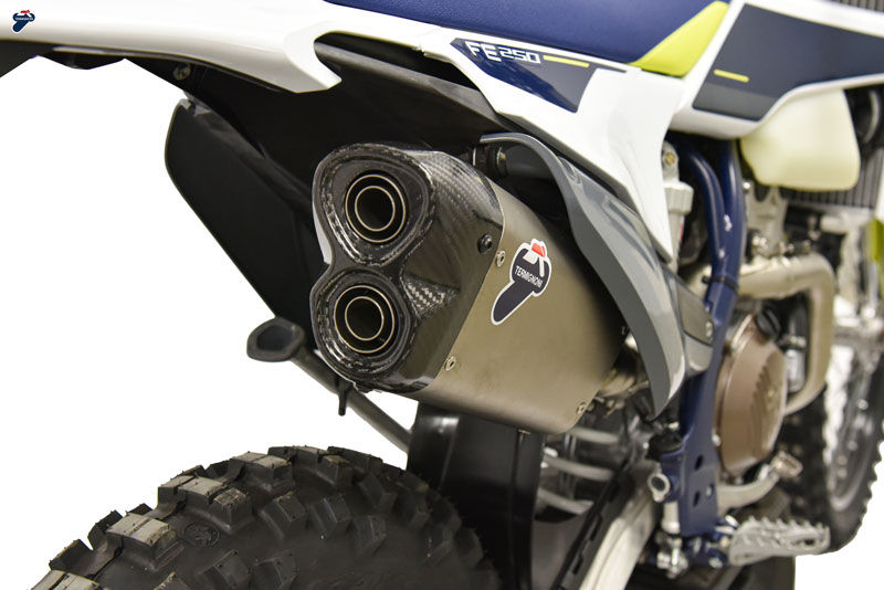 サムネイル： TERMIGNIONI HASQVARNA  FE250 (MY20-21)エキゾースト・キット // スリップオンサイレンサー・キット