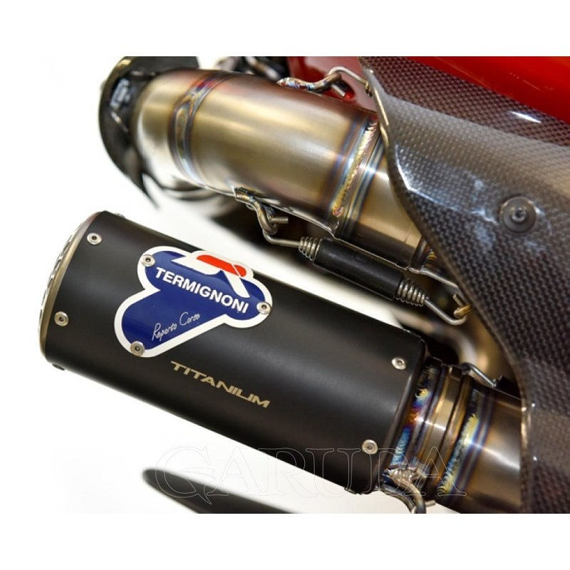 サムネイル： DUCATI D200用SBKレプリカサイレンサーKIT(ブラック・チタニウムサイレンサー）※サイレンサーのみ