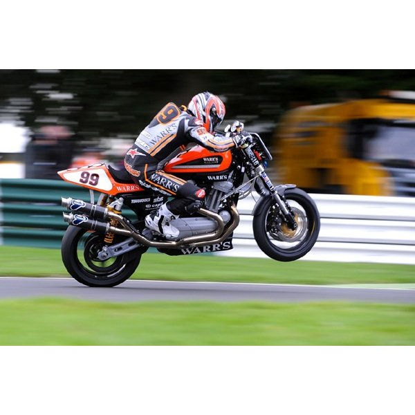 サムネイル： TERMIGNIONI HARLEY-DAVIDSON XR 1200(08-11)レーシング フルエキゾースト/スリップオン・2サイレンサー