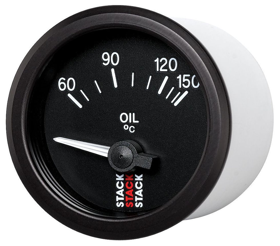 サムネイル： STACK ST3209/3259 油温計 60-150℃ STACK 電気式