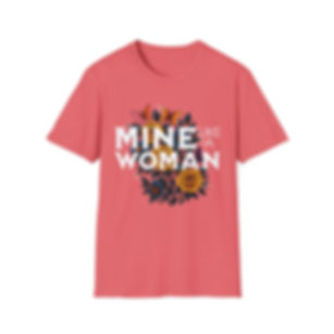 Mine Like a Woman Unisex Cotton T-shirt