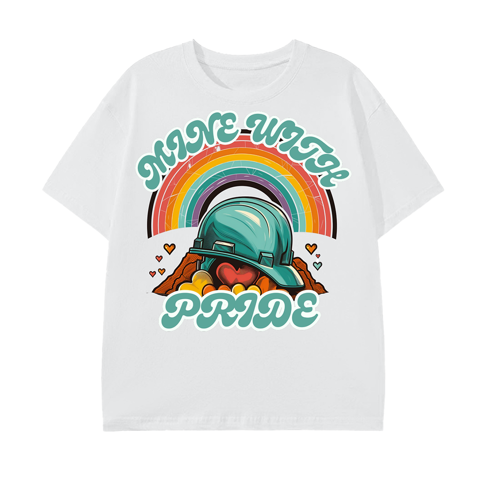Thumbnail: Mine With Pride Light Pure Cotton Unisex T-Shirt