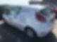 A white car branded with the company logo