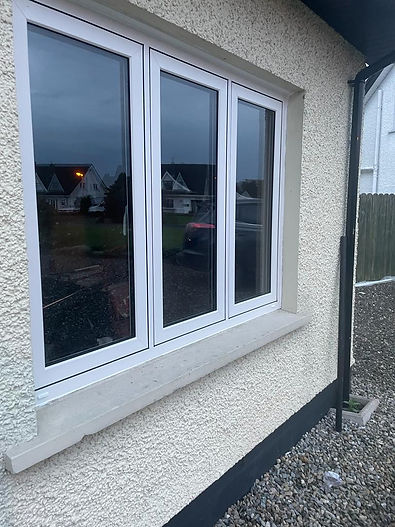 Flush casement window
