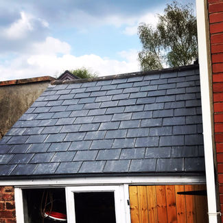 slate roof installation