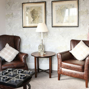 Peaceful sitting area for care residents.