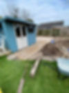 A site prepared for concrete pumping