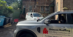 Roofing van