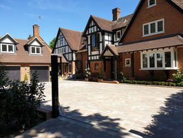 Multiple houses with brick walls and windows
