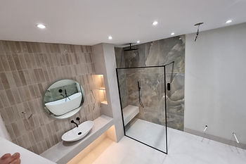 New bathroom installation