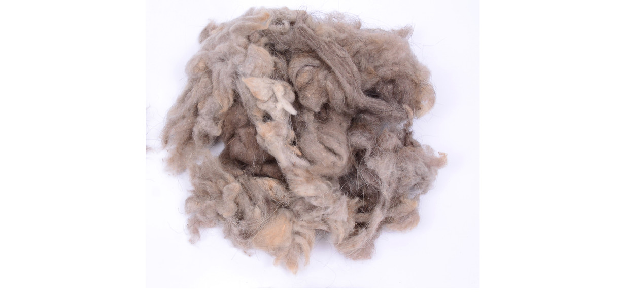 Fawn Afghan Cashmere - Greasy