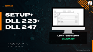 Lsuit 1.0 - Corretor de Checksum (Atualização das DLL's 2.23 + 2.47). 