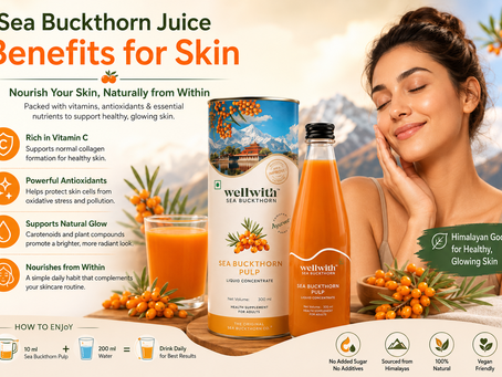 Sea Buckthorn Juice Benefits for Skin: Can It Help You Achieve Naturally Glowing Skin?