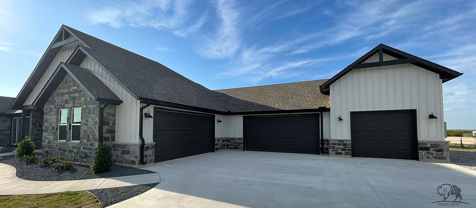 Exterior 5 Car Garage View
