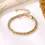 Miniatura: Bracelet in Gold for Men and Women Elegant Style Dinner Bracelet