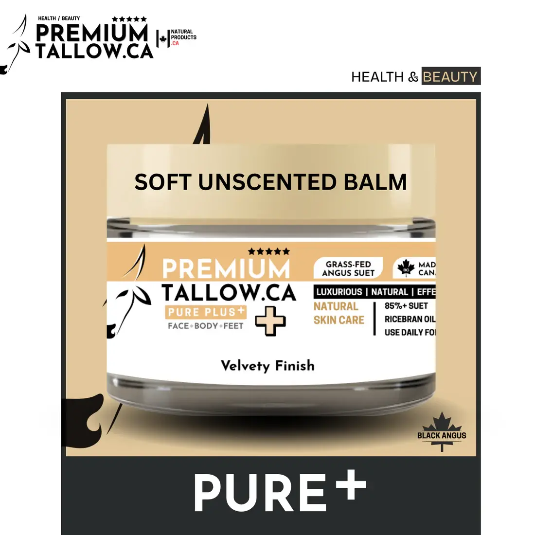 Premium Tallow Balm – Pure Plus+